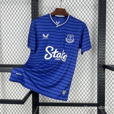 Camiseta de fútbol Everton 2025/26 LOCAL MANGA CORTA VERSION FAN
